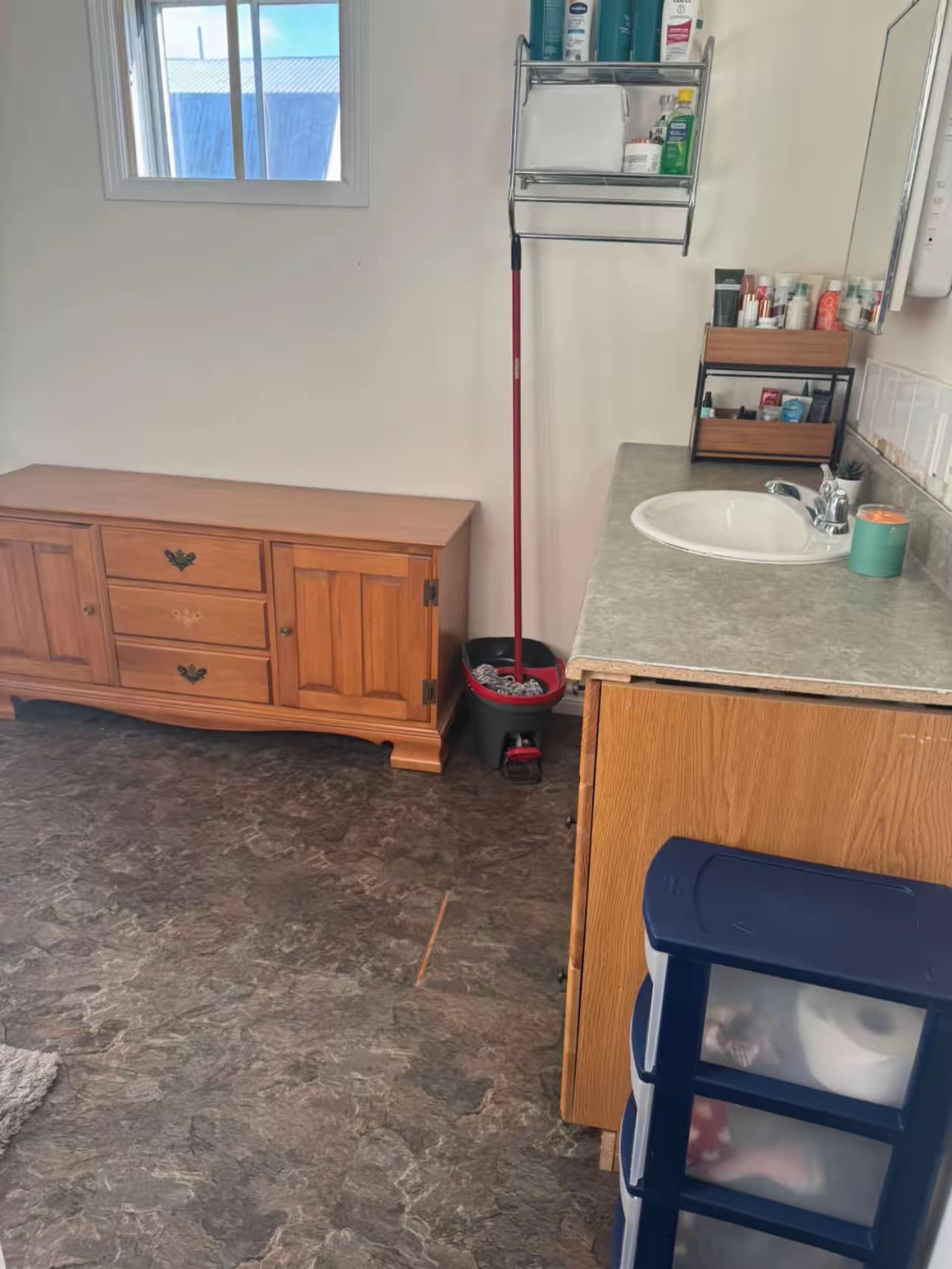 Bathroom Cleaning — after cleaning