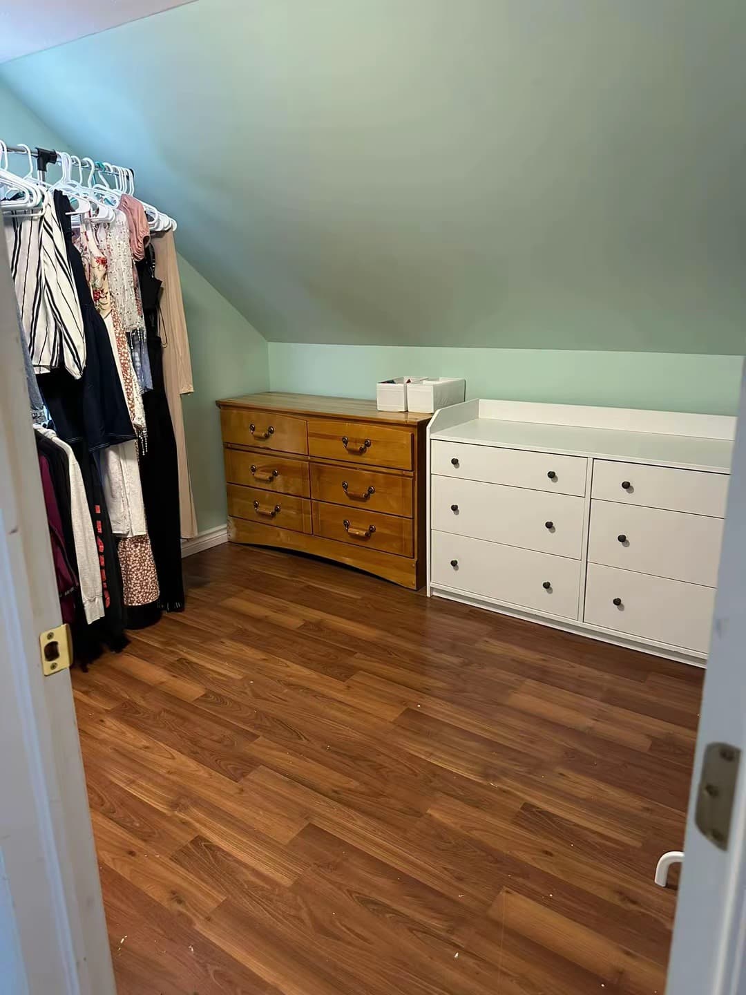 Closet Organization — after cleaning