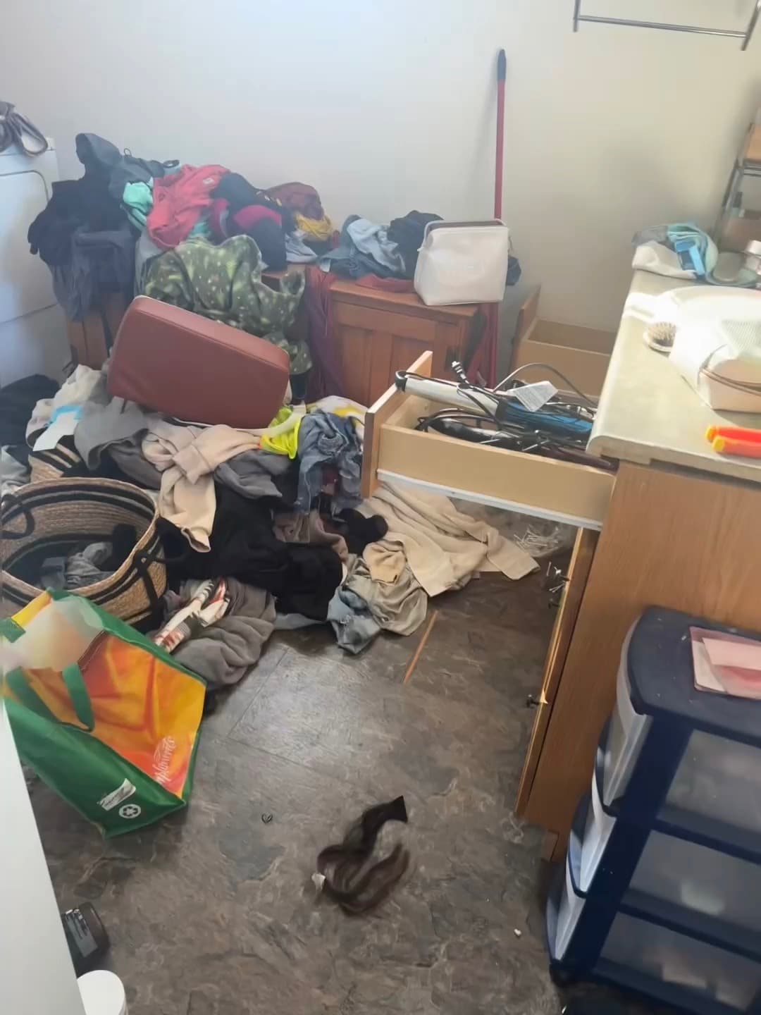 Bathroom Cleaning — before cleaning
