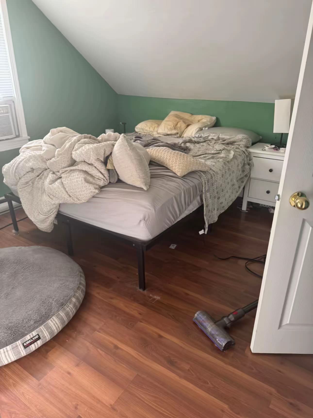 Bedroom Cleaning — before cleaning